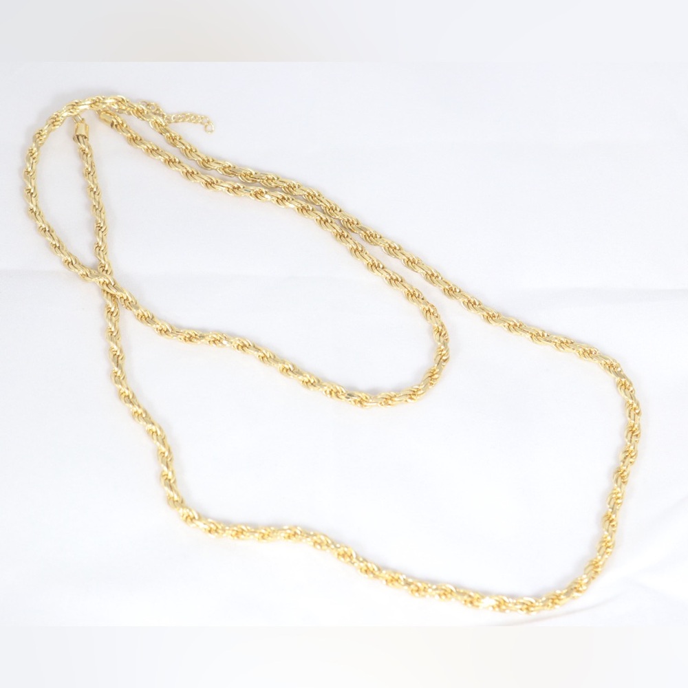 Extremely Long Gold Plated Chain